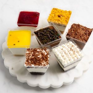 Mixed Puddings - Individual Dessert