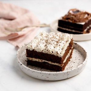 Tiramisu Cake - Slices